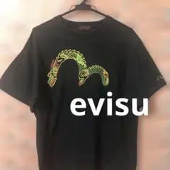 エヴィス　ブラックtシャツ 40