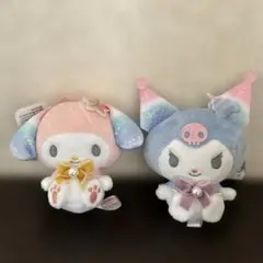 最安値！！マイメロディ＆クロミ　シェルパールマスコット2種