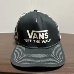 キムタク 私物 SC Subculture VANSキャップ VANZ メッシュキャップ 黒チェッカーフラッグ 木村拓哉着用