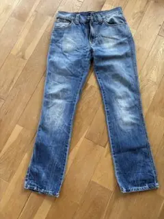 ヌーディジーンズ　ストレートデニム 31x32ライトブルー