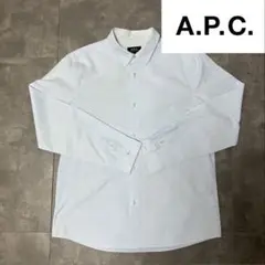 A.P.C. ライトブルー 長袖シャツ Lサイズ