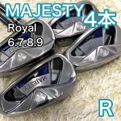マジェスティ ロイヤル MAJESTY アイアン 4本 ゴルフクラブ 右利き