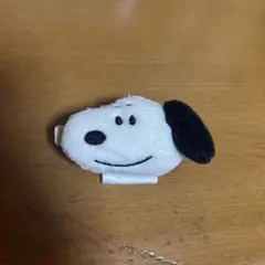 スヌーピーマスコットヘアクリップ