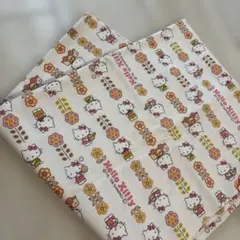 ハローキティ コットン生地 120cm x 100cm