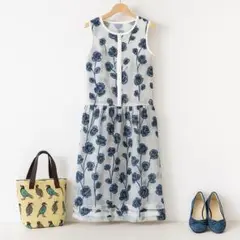 B65 Max&Co. マックスアンドコー 花柄 シアー ワンピ　新品　40