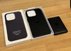 iPhone16 Pro 純正互換レザーケース＋レザーウォレット