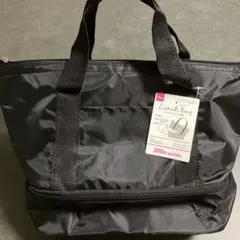 新品未使用　DAISO ダイソー ランチバッグ 二段式 保冷バック