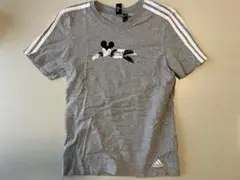 adidas ミッキーマウス Tシャツ グレー