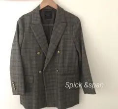 スピックアンドスパン Spick u0026span ダブルジャケット