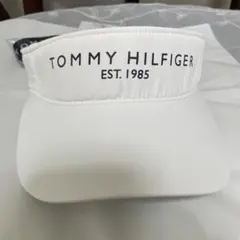 TOMMY HILFIGER ホワイトバイザー
