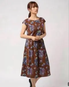 【美品】Te chichi 秋ワンピース　ロペ　ノーリーズ　BEAMS IENA