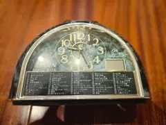 ELGIN 音楽ボックス時計 60メロディ