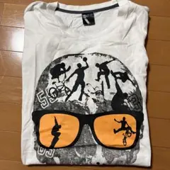 Masters バスケ　骸骨ドクロTシャツ Lサイズ　オーバーサイズ　ストリート