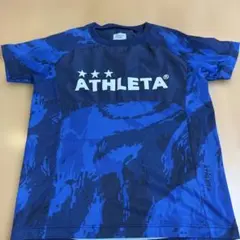 ATHLETA 青 迷彩柄 スポーツシャツ　150サイズ