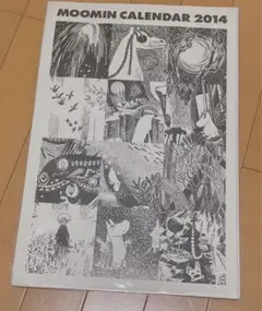 【新品未開封】ムーミン　原画　カレンダー　2014