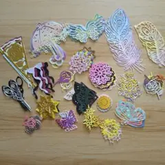 ダイカットセット　細かめのいっぱい集めてみました　その2