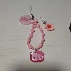 キティちゃんストラップ