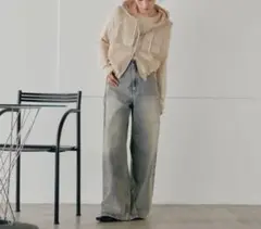 ヘラ　Hella カットオフデニム cut off denim インディゴ