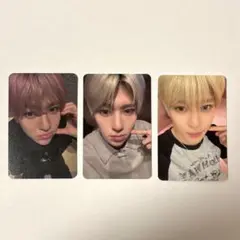 NCT WISH シオン poppop トレカ 3枚 セット