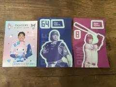 野村佑樹　田宮裕涼　浅間大基　カード／ステッカー