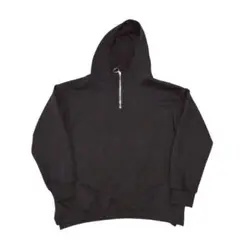 REBALANCE　ハーフジッププルオーバーパーカー（XL）ブラック　ノームコア