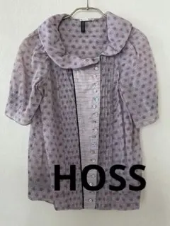 hoss 半袖ブラウス