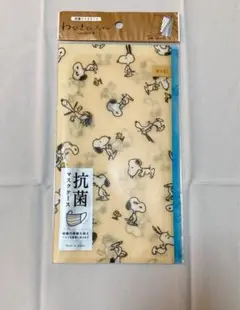 スヌーピー　マスクケース　和紙ごこち　わびさびファイル