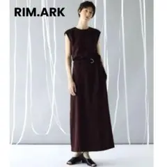 RIM.ARK リムアークBelt design OPノースリーブワンピース36