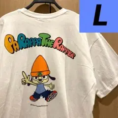 パラッパラッパー Tシャツ 白 L