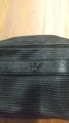 Z4 Armani Jeans 黒 セカンドバッグ