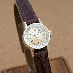 【オーバーホール済み】オメガ デビル カットガラス レディース超美品1972年製