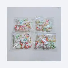 【即購入・バラ売り可】デコパーツまとめ売り（一袋10個入り130円）