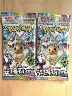 ポケモンカード　テラスタルフェスex 2パック　バラパック