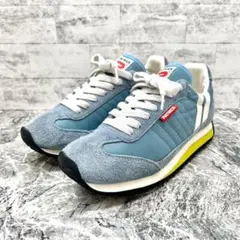 限定カラー✨ パトリック マラソン 23cmスニーカー ライトブルー ホワイト