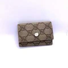 GUCCI グッチ GG柄 レザー 6連キーケース 3つ折り ITALY