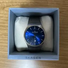 SKAGEN 腕時計 クォーツ ブルー文字盤