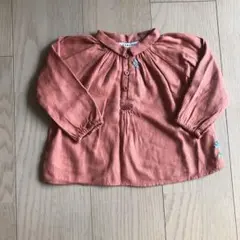 新品⭐︎キャラメルcaramel刺繍ブラウス トップス12m