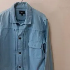 【HUF】ハフ デニムジャケット 水色