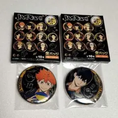 ハイキュー!! 金バッジ 日向翔陽 影山飛雄 2個セット