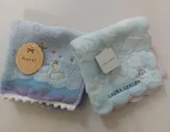 【タグ付き未使用】LAURA ASHLEY・Rotti タオルハンカチセット