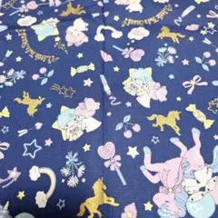 サンリオ　キキララ　生地