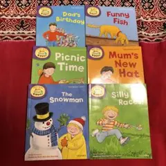 【英語絵本】Biff, Chip & Kipper 絵本 6冊セット