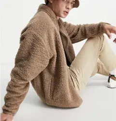 Asos フリース teddy borg UK XS