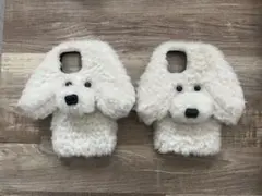 犬の顔デザイン iPhoneケース