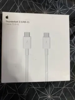 Thunderbolt3 USB-C 新品送料込み　アップル正規　HQ4H2FE