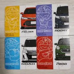 【非売品】トヨタ パッソ ドラえもんミニカー 5種セット トヨタ パッソ ドラえもんミニカー 5種セット トヨタ