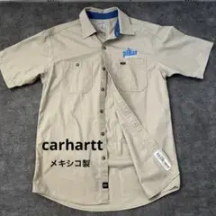 Carhartt Pillar 半袖ワークシャツ 企業ロゴMサイズ