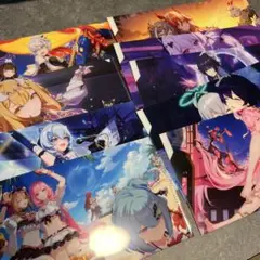 【未使用】9種コンプ 特典チケットファイル Gigoコラボ 崩壊3rd