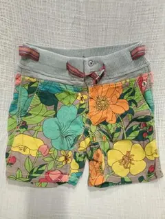 go slow caravan アウトドア 花柄ショートパンツ ハーフパンツ