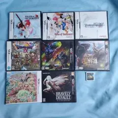 任天堂DSソフト4本任天堂3DSソフト5本セット